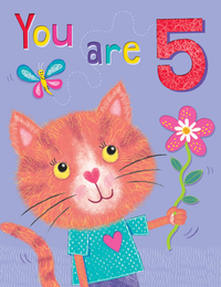 Regal 6 Pack Cards C50 Everyday Birthday Age 5 Cat