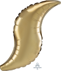 Anagram Satin Luxe Gold 28" Curve Foil Balloon