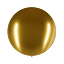 Decotex Pro Chromium Gold 24" Latex Balloons 3pk