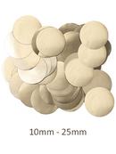 Oaktree Confetti Metallic Pearl Champagne 25mm 14g