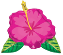 Anagram Tropical Hibiscus 27" Foil Balloon