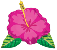Anagram Tropical Hibiscus 27" Foil Balloon