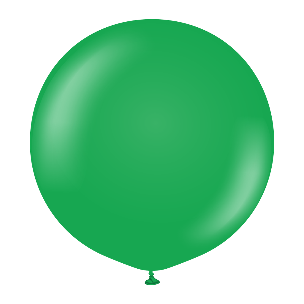Kalisan Standard Green 36" Latex Balloons 2pk
