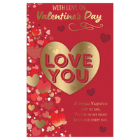 Prelude 6 Pack Cards Valentine's Day C375 Open