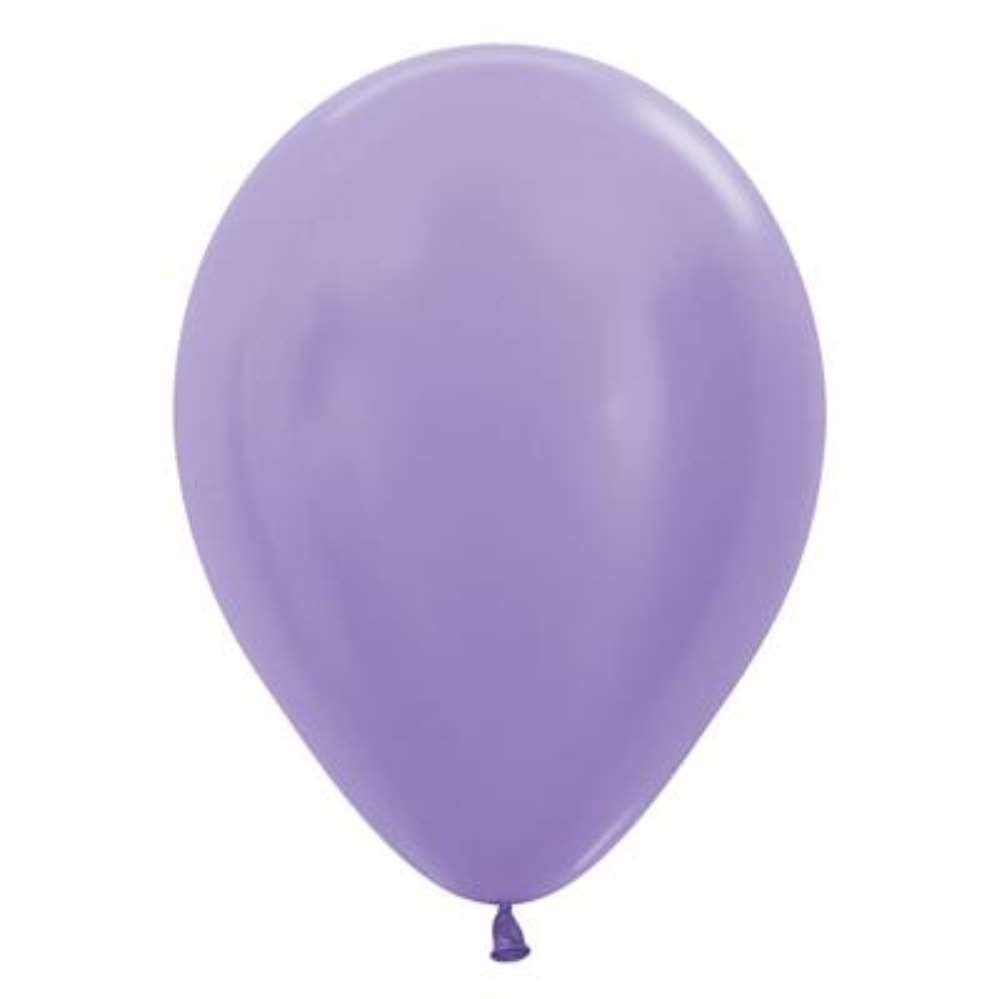 Sempertex Pearl Lilac 12" Latex Balloons 50pk