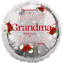Foil Balloon 18" Grandma Floral