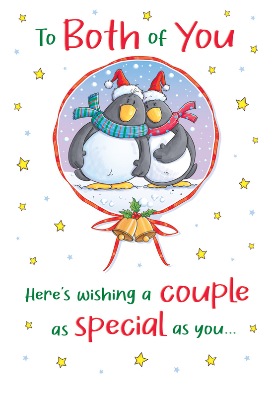 Regal 6 Pack C75 Cards Christmas Both Of You