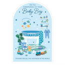 Prelude 6-pack Christening open cards featuring elegant religious designs for special baptism or christening celebrations.
