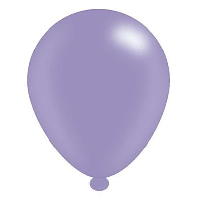 8 Latex Balloons 10" Lilac