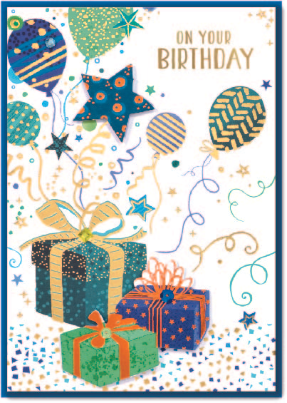 Isabel's Garden 6 Pack Cards C50 Birthday Open