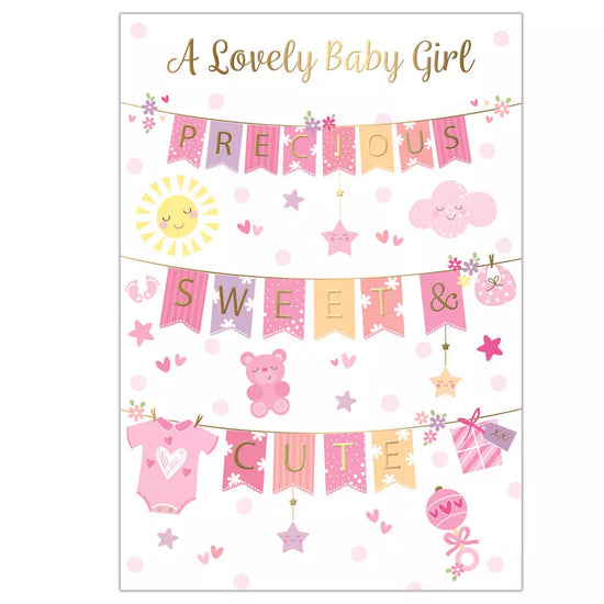 Prelude 6 Pack Cards C50 New Born Girl