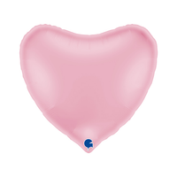 Grabo Foil Balloon Pastel Pink Heart 36"