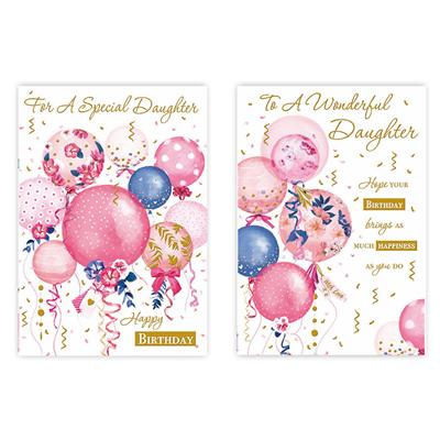 Poppyhill C50 Birthday Daughter 12pk