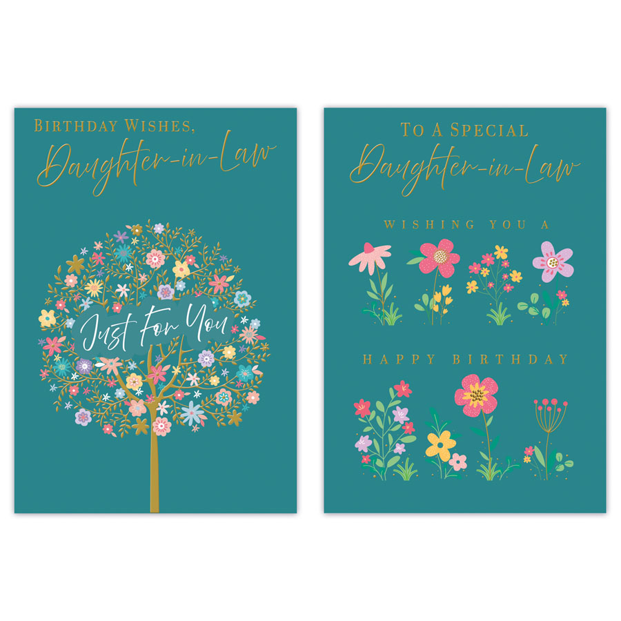 Poppyhill C50 Birthday Daughter-In-Law 12pk
