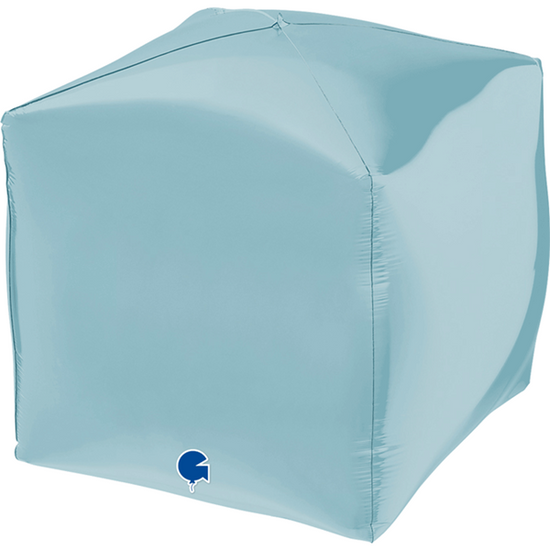 Grabo Foil Balloon Pastel Blue Square 4D 15"
