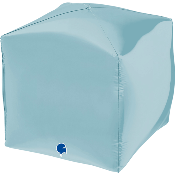 Grabo Foil Balloon Pastel Blue Square 4D 15"