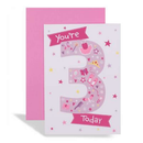 Prelude Pzazzle C50 Birthday Age 3 6pk