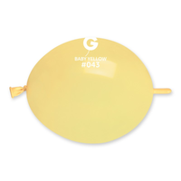 Gemar 100 Pack Latex Balloons Glink Baby Yellow 6