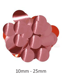 Oaktree Confetti Metallic Light Pink 10mm 50g