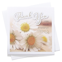 Thank You For Your Sympathy Cards 6pk