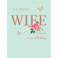 Regal 6 Pack Cards C50 Everyday Birthday Wife
