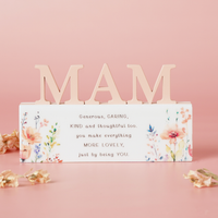 Widdop The Cottage Garden Plaque Mam
