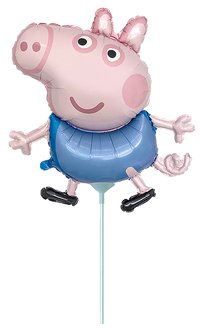 Flexmetal George Pig 13" Foil Balloon
