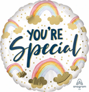 Anagram You're Special Rainbows 18" Foil Balloon