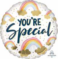 Anagram You're Special Rainbows 18" Foil Balloon