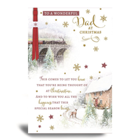 Prelude 6 Pack Cards C75 Christmas Dad Train