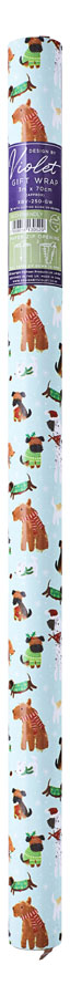 Partisan 48 Pack Rollwrap Christmas Pups 3M