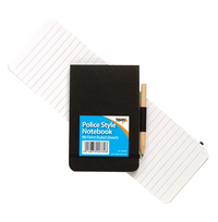 Tiger Stationery 12-pack reporter notebooks with plain covers and lined pages, ideal for note-taking and journaling.