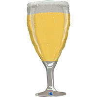 Grabo Foil Balloon Champagne Glass 31"