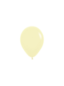 Sempertex Pastel Yellow 5" Latex Balloons 50pk