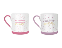 Mother's Day Mum & Nan Tankard 2pk