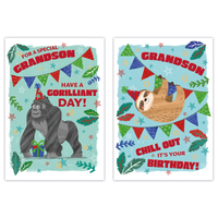 Poppyhill C50 Birthday Grandson 12pk