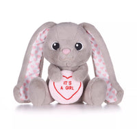 Swizzels Love Heart Bunny It's A Girl 18cm