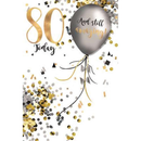Simon Elvin C50 Birthday Age 80 6pk