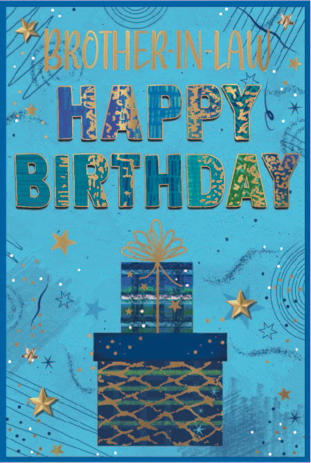 Simon Elvin C75 Birthday Brother-In-Law 6pk