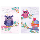 Poppyhill C50 Birthday Auntie 12pk