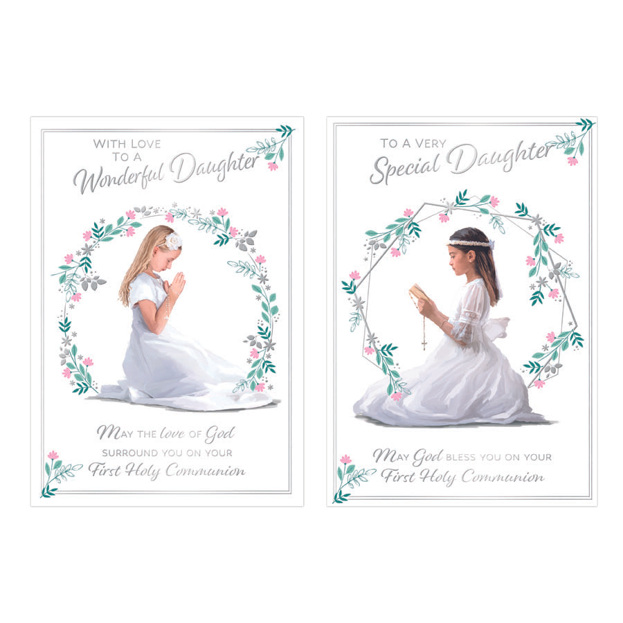 Poppyhill 12 Pack Cards C50 Communion Daughter