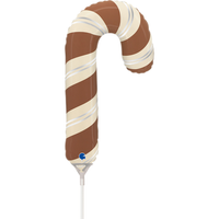 Grabo Candy Cane Satin Chocolate 14" Air Fill Foil