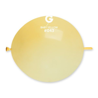 Gemar 50 Pack Latex Balloons Glink Baby Yellow 13
