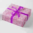 Giftwrap Baby Girl Text 24pk
