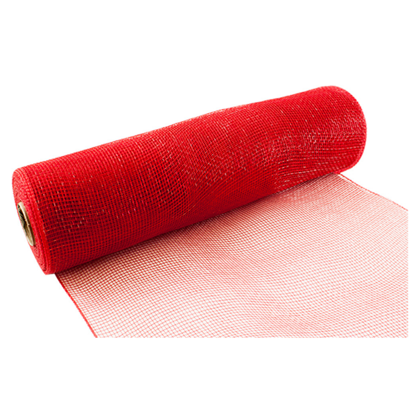 Eleganza Red Deco Mesh 25cm x 9.1m (10yds)