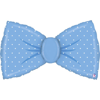 Blue Bowtie 43" Large Shape Foil Balloon