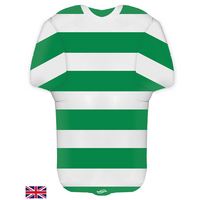 Foil Balloon 24" Sport Shirt Green & White