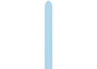 Sempertex Pastel Matte Blue 260 Nozzle Up 50pk