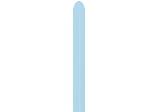 Sempertex Pastel Matte Blue 260 Nozzle Up 50pk