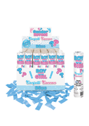 Gender Reveal 20cm Blue Confetti Shooter 24 Pack